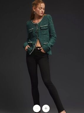 Citizens of Humanity Rocket Black High-Waisted Skinny Jeans